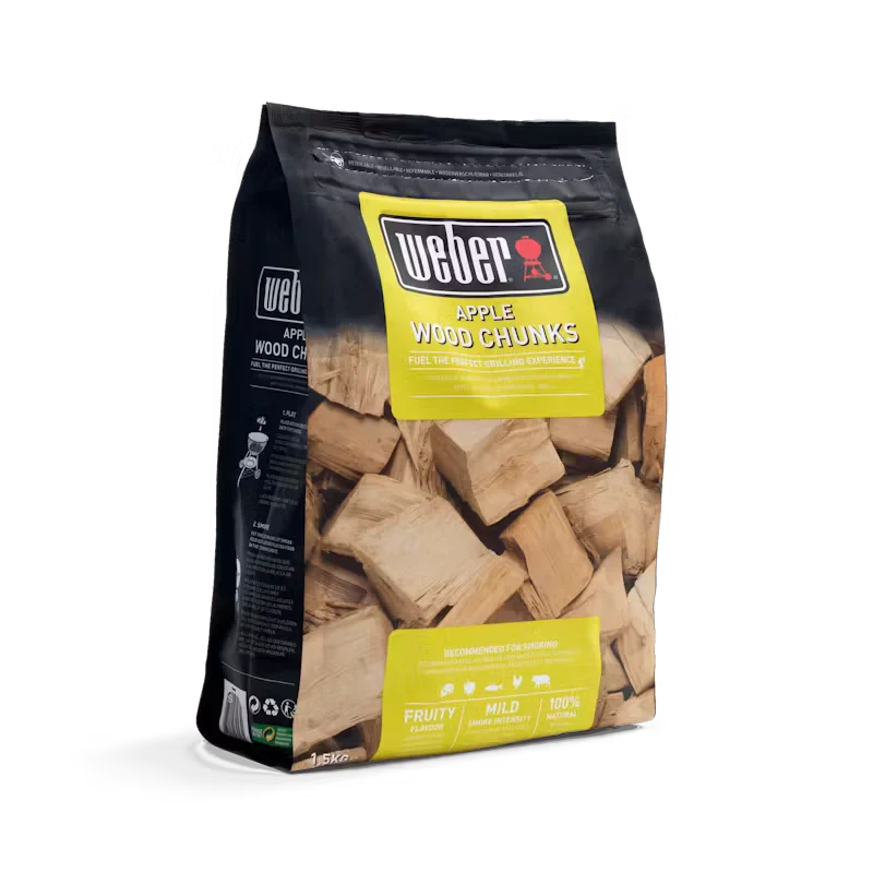 1.5kg Weber Apple Wood Chunks