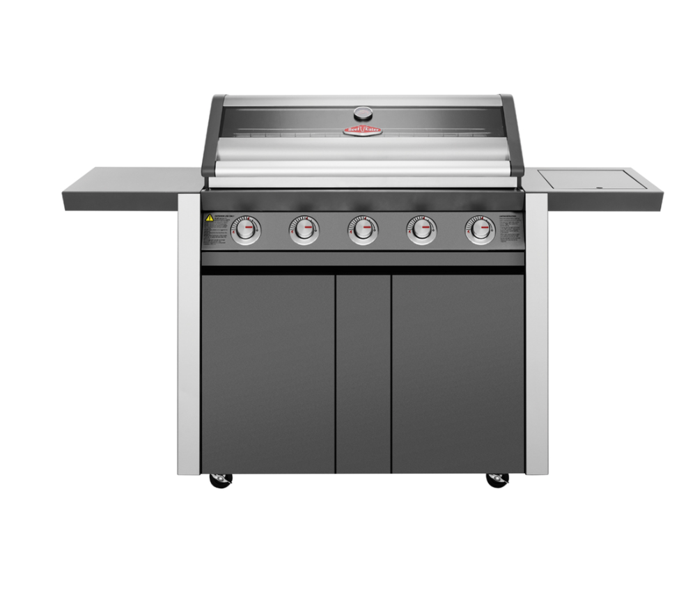 Beefeater 1600E 5 Burner Cabinet Gas BBQ With Side Burner