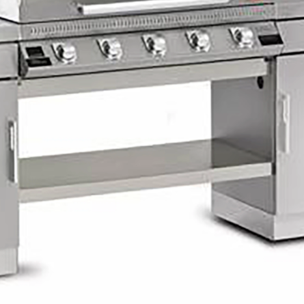 BeefEater 1100 Series ODK  Burner Bottom Shelf - Stainless Steel